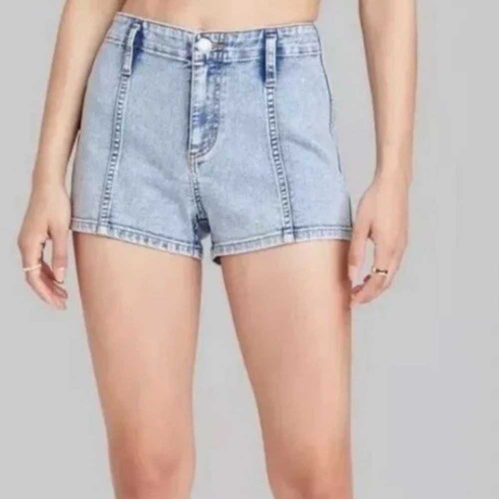 Denim Blue Women's Shorts